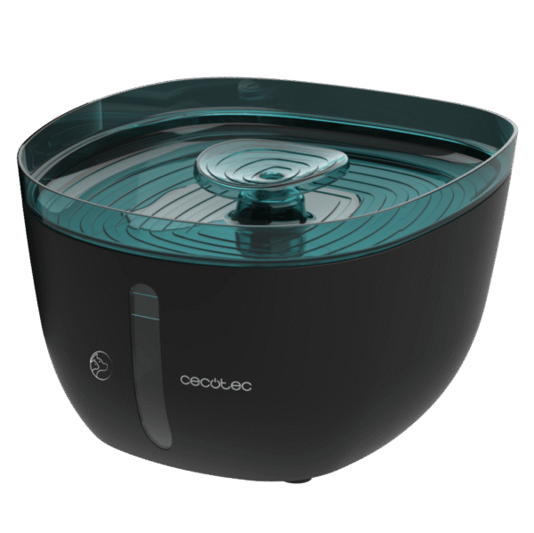 Imagen 4 Fuente automática para mascotas Cecotec Pumba 2200 Refresh con 2 litros de capacidad, filtro purificador y luz interior para mantener el agua fresca diaria.