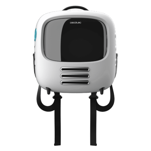 Imagen 2 Transportín para mascotas Cecotec Pumba 1800 Travel Fan. Equipado con sistema de ventilación avanzado y diseño cómodo de 41x42,5x26,5 cm para viajar seguro.