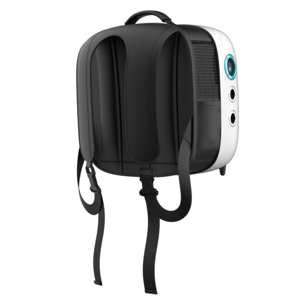 Imagen 3 Transportín para mascotas Cecotec Pumba 1800 Travel Fan. Equipado con sistema de ventilación avanzado y diseño cómodo de 41x42,5x26,5 cm para viajar seguro.