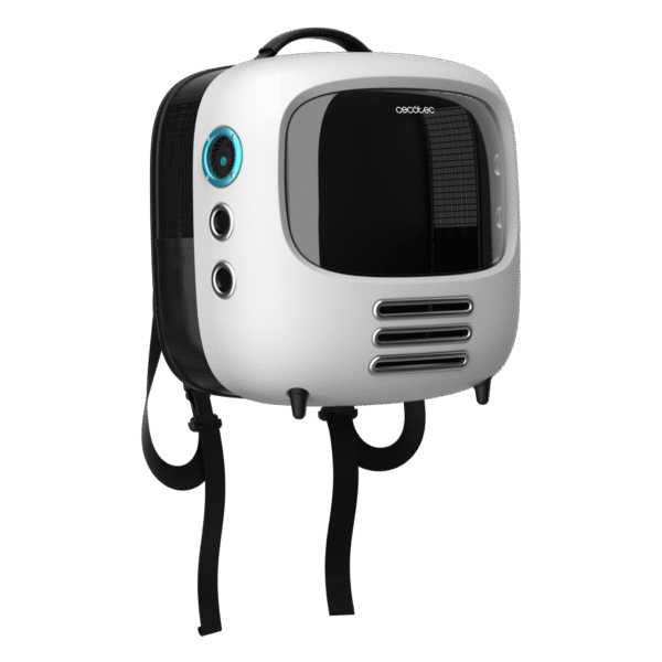 Imagen 4 Transportín para mascotas Cecotec Pumba 1800 Travel Fan. Equipado con sistema de ventilación avanzado y diseño cómodo de 41x42,5x26,5 cm para viajar seguro.