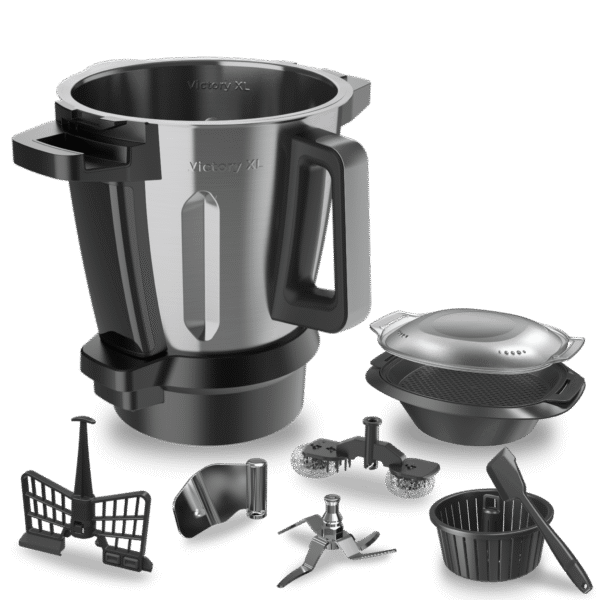 Kit de accesorios variados para freidora de aire Cecotec Cecofry de 5 a 6,5 litros con moldes y rejillas