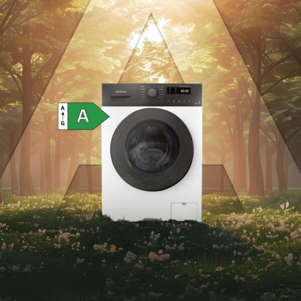 Imagen 7 Lavadora Cecotec Bolero DressCode 6150 Inverter A de 6 kg y 1000 rpm. Motor Inverter Plus, 12 programas, tecnología Steam Max y máxima eficiencia clase A.