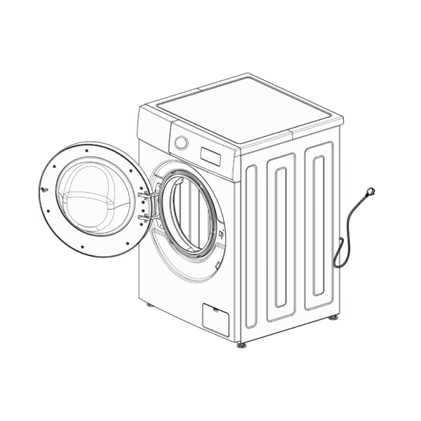 Imagen 4 Lavadora Bolero DressCode 7150 Inverter A de Cecotec. 7 kg, 1400 rpm y motor Inverter Plus para máximo ahorro. Incluye 12 programas y limpieza Steam Max.