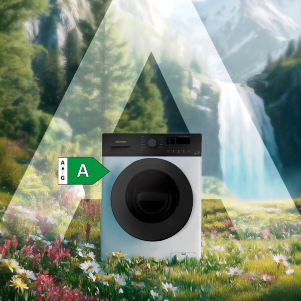 Imagen 7 Lavadora Bolero DressCode 7150 Inverter A de Cecotec. 7 kg, 1400 rpm y motor Inverter Plus para máximo ahorro. Incluye 12 programas y limpieza Steam Max.