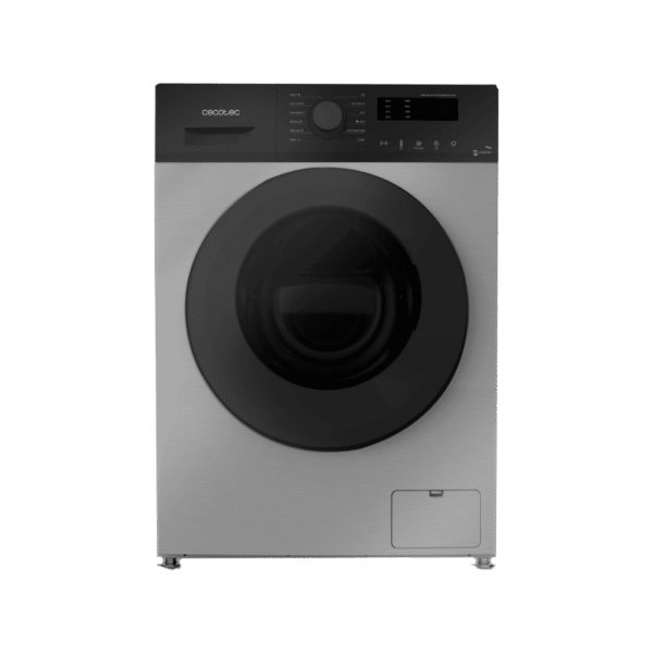 Imagen 2 Lavadora Cecotec Bolero DressCode 7150 Inverter Steel de 7 kg y 1400 rpm. Motor Inverter Plus, Steam Max y eficiencia clase A para un lavado impecable.