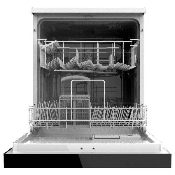 Imagen 3 Optimiza la limpieza de tu vajilla con el Bolero Aguazero 6110 de 60 cm. 13 cubiertos, 6 programas, Media Carga y Dry+ para un secado eficiente y reluciente.