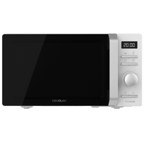 Imagen 2 Microondas Cecotec ProClean 5010 Inverter White de 19 litros. Calienta y descongela de forma uniforme conservando el sabor natural de tus alimentos.