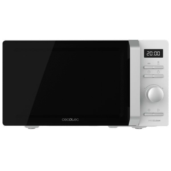 Imagen 2 Microondas Cecotec ProClean 5010 Inverter White de 19 litros. Calienta y descongela de forma uniforme conservando el sabor natural de tus alimentos.