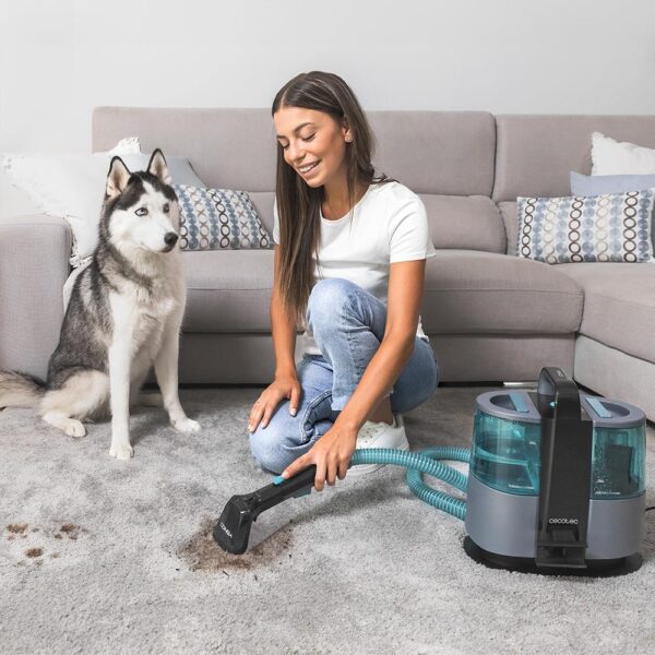 Imagen 4 Limpiatapicerías Conga 4000 Carpet&Spot Clean XL Advance con 600 W y 14 kPa. Elimina manchas difíciles en alfombras y sofás con sus accesorios especializados.