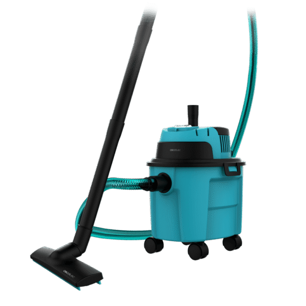 Imagen 3 Aspirador de sólidos y líquidos Conga Rockstar Wet & Dry Compact Garden de 1000 W y 10 L. Diseño compacto con función de soplado para una limpieza versátil.