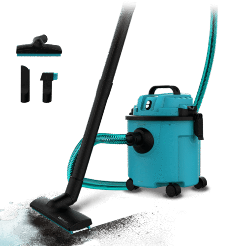 Imagen 2 Aspirador de sólidos y líquidos Conga Rockstar Wet & Dry Compact Garden Plus con 1200 W de potencia, 16 L de capacidad y función de soplado para jardín y hogar.