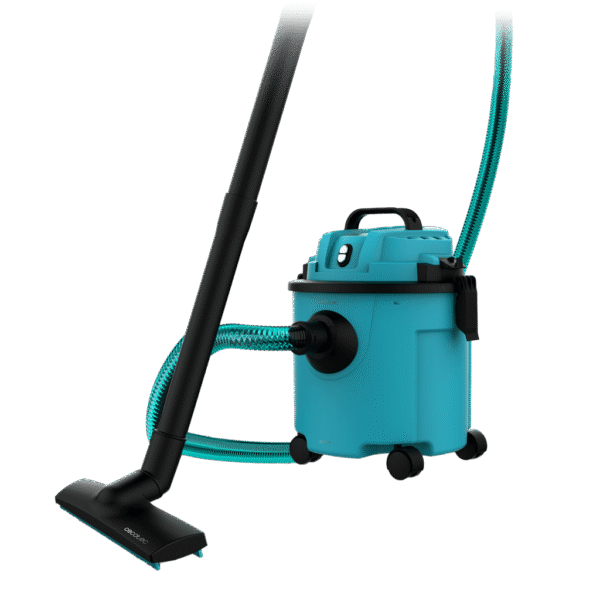 A01_EU01_100012-Imagen-3 Imagen 3 Aspirador de sólidos y líquidos Conga Rockstar Wet & Dry Compact Garden Plus con 1200 W de potencia, 16 L de capacidad y función de soplado para jardín y hogar.