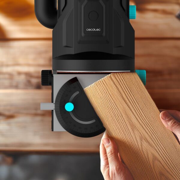 Imagen 5 Lijadora de disco de sobremesa PerfectSurface 1000 Stand Disc con 140 W, disco de 125 mm y mesa ajustable hasta 45º para acabados precisos en madera y metal.