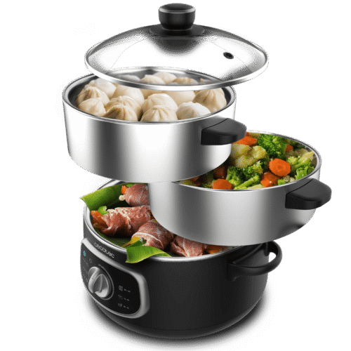 Kit de accesorios variados para freidora de aire Cecotec Cecofry de 5 a 6,5 litros con moldes y rejillas