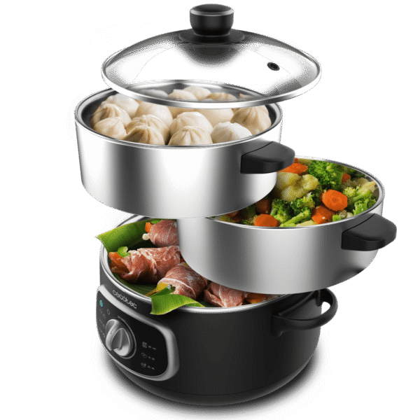 Kit de accesorios variados para freidora de aire Cecotec Cecofry de 5 a 6,5 litros con moldes y rejillas