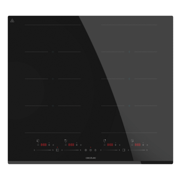 Imagen 2 Placa de inducción Bolero Squa I 4800 TotalFlex de 7400 W con 9 niveles de potencia, control táctil slider y sistema TotalFlex para máxima flexibilidad en cocina.