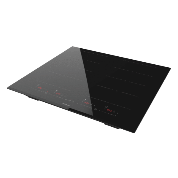 Imagen 4 Placa de inducción Bolero Squa I 4800 TotalFlex de 7400 W con 9 niveles de potencia, control táctil slider y sistema TotalFlex para máxima flexibilidad en cocina.