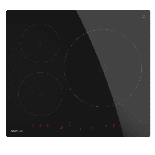 Imagen 2 Optimiza tu cocina con la placa Cecotec Bolero Squad I 3600. 3 zonas, 7400W de potencia, control táctil invisible y función KeepWarm para resultados profesionales.