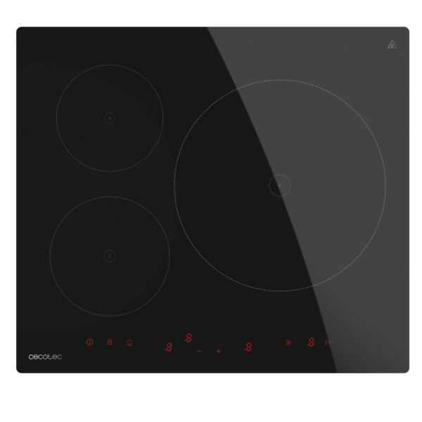 A01_EU01_100142-Imagen-2 Imagen 2 Optimiza tu cocina con la placa Cecotec Bolero Squad I 3600. 3 zonas, 7400W de potencia, control táctil invisible y función KeepWarm para resultados profesionales.