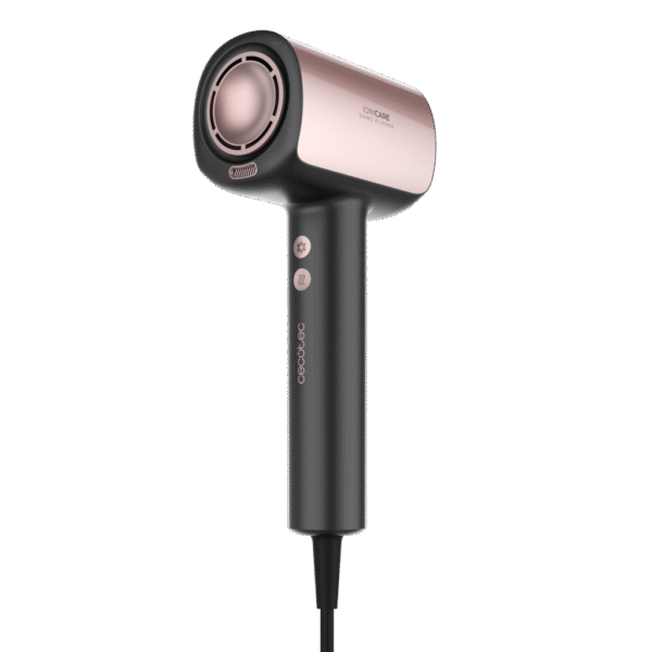 Imagen 2 Secador de pelo brushless Cecotec DryGlam Nano Plasma de 1600W y 110.000 RPM. Tecnología de plasma para un cabello brillante y sin frizz en un diseño compacto.