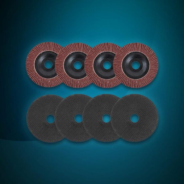 Imagen 7 Amoladora angular Cecotec RadialPower 1000 Filtra de 1000W y 16.000 rpm. Compatible con discos de 125mm. Incluye filtros antipolvo, 8 discos y maletín.