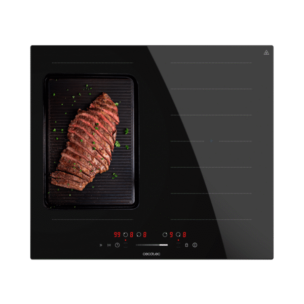 Imagen 2 Placa de inducción Bolero Squad I 4001 Fullflex de 7200 W. Incluye zona flexible, 9 niveles de potencia, Touch Slider y funciones de seguridad Stop&Go y Kid Lock.