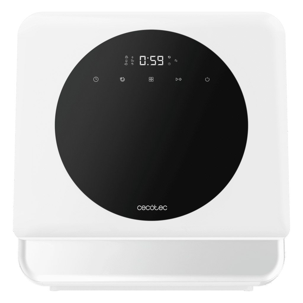 Imagen 2 Lavavajillas compacto Bolero Aguazero 1100 White de 3 cubiertos. 6 programas de lavado, panel Touch Control y diseño eficiente para espacios reducidos.
