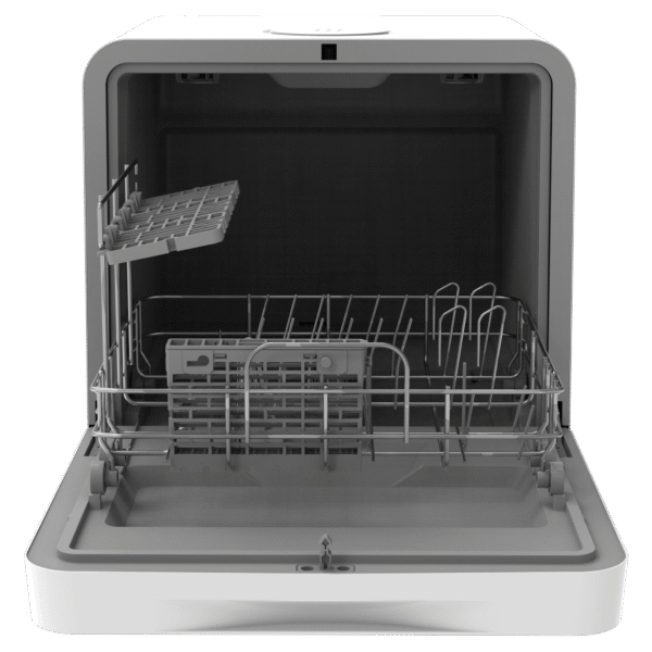 Imagen 3 Lavavajillas compacto Bolero Aguazero 1100 White de 3 cubiertos. 6 programas de lavado, panel Touch Control y diseño eficiente para espacios reducidos.