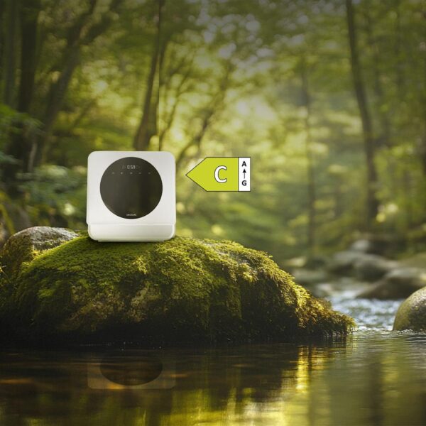 Imagen 7 Lavavajillas compacto Bolero Aguazero 1100 White de 3 cubiertos. 6 programas de lavado, panel Touch Control y diseño eficiente para espacios reducidos.