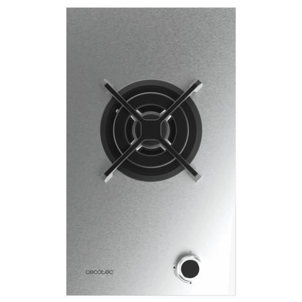 Imagen 3 Placa de gas Cecotec Bolero Squad G 1400S Inox con 4 fuegos, encendido electrónico, sistema de seguridad termopar y acabado duradero en acero inoxidable.