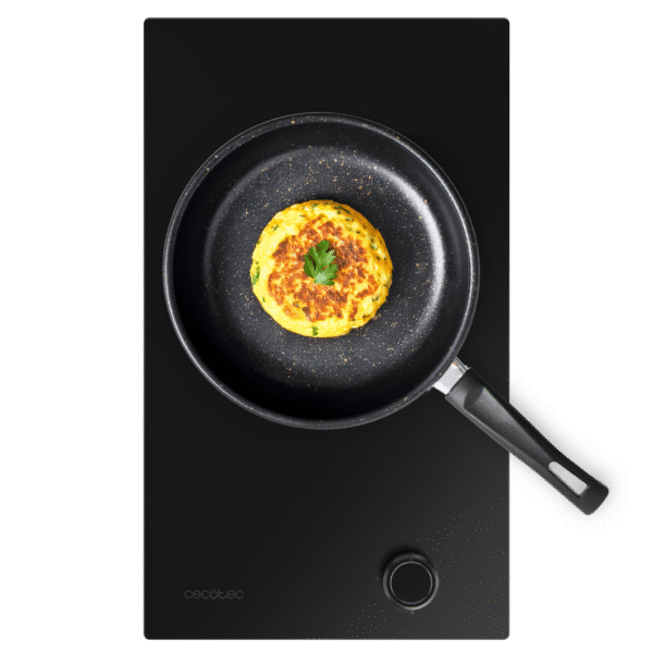 Placa de gas Bolero Squad G 1200S Inox de dos fuegos en acero inoxidable con mandos laterales