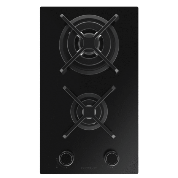 A01_EU01_100484-Imagen-3 Imagen 3 Placa de gas de 4 fuegos con cristal Nano Glass, quemadores Sabaf de alta eficiencia, parrillas de hierro fundido y sistema de seguridad FlameFailure integrado.