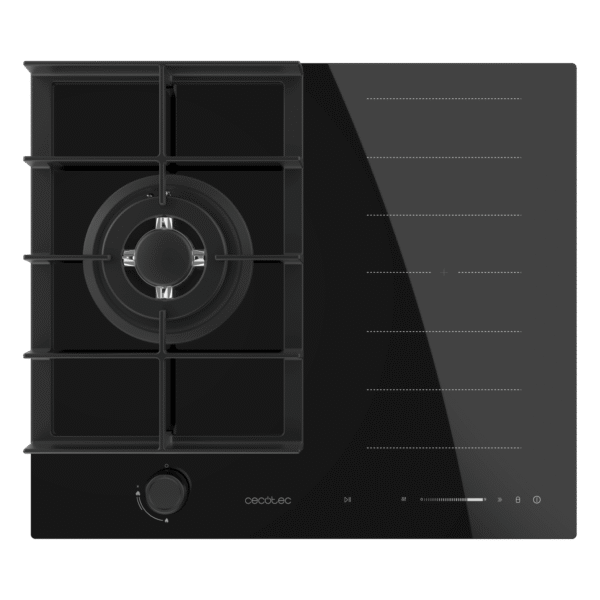 A01_EU01_100498-Imagen-3 Imagen 3 Placa mixta Cecotec con inducción FullFlex y quemadores de gas Sabaf. Versatilidad, precisión y seguridad para tu cocina con un diseño elegante y funcional.