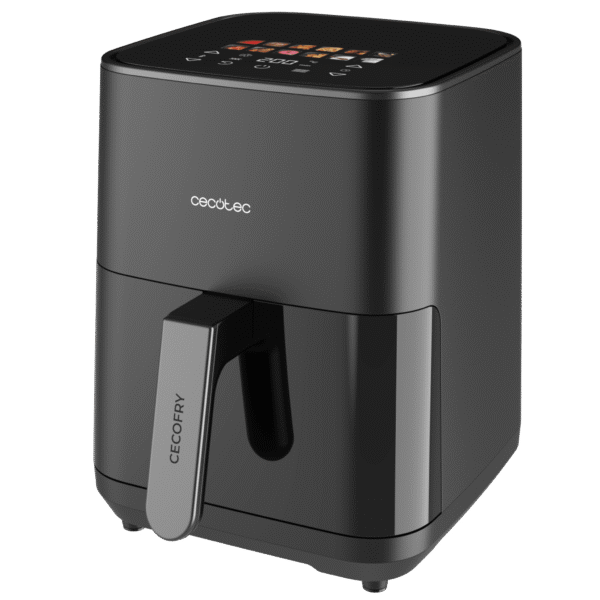 Imagen 5 Freidora de aire Cecofry&Grill Duoheat 4000 de 4 L y 1900 W. Tecnología de doble resistencia para un dorado perfecto y función grill en un diseño compacto.