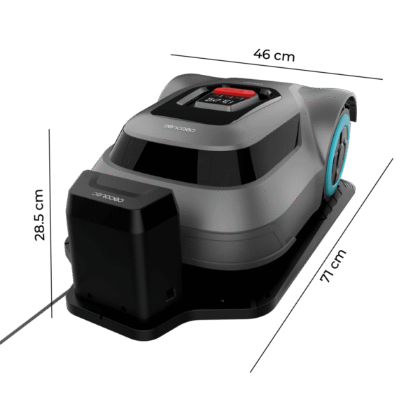 Imagen 2 Robot cortacésped Conga GrassHopper 500 Map Connected con motor Brushless. Cubre hasta 500 m2, supera pendientes del 45% y ofrece control total vía APP.