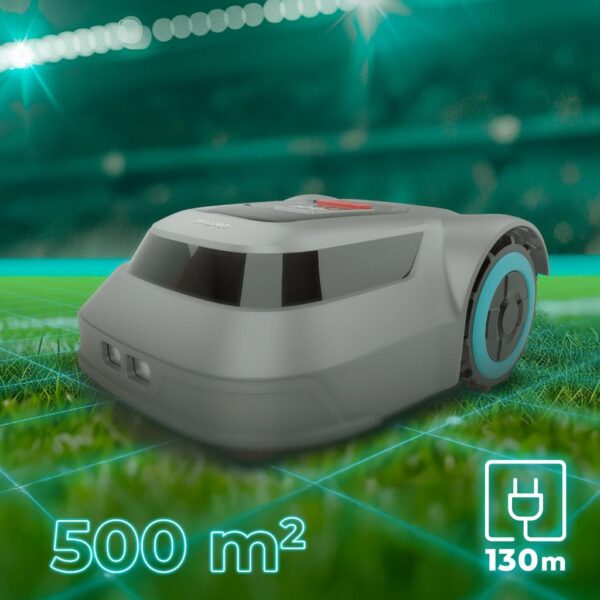 Imagen 5 Robot cortacésped Conga GrassHopper 500 Map Connected con motor Brushless. Cubre hasta 500 m2, supera pendientes del 45% y ofrece control total vía APP.