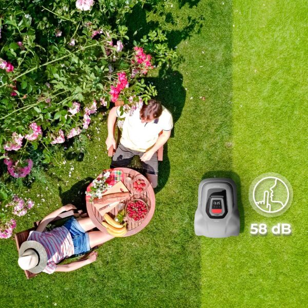 Imagen 7 Robot cortacésped Conga GrassHopper 500 Map Connected con motor Brushless. Cubre hasta 500 m2, supera pendientes del 45% y ofrece control total vía APP.