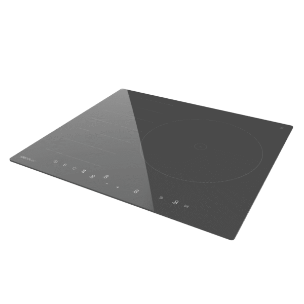 Imagen 4 Placa de inducción Cecotec Bolero Squad I 3600 FullFlex Grey de 7400W. Dispone de zona Flex, zona extra grande, control táctil invisible y elegante acabado gris.