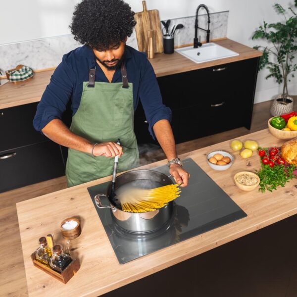 Imagen 8 Placa de inducción Cecotec Bolero Squad I 3600 FullFlex Grey de 7400W. Dispone de zona Flex, zona extra grande, control táctil invisible y elegante acabado gris.