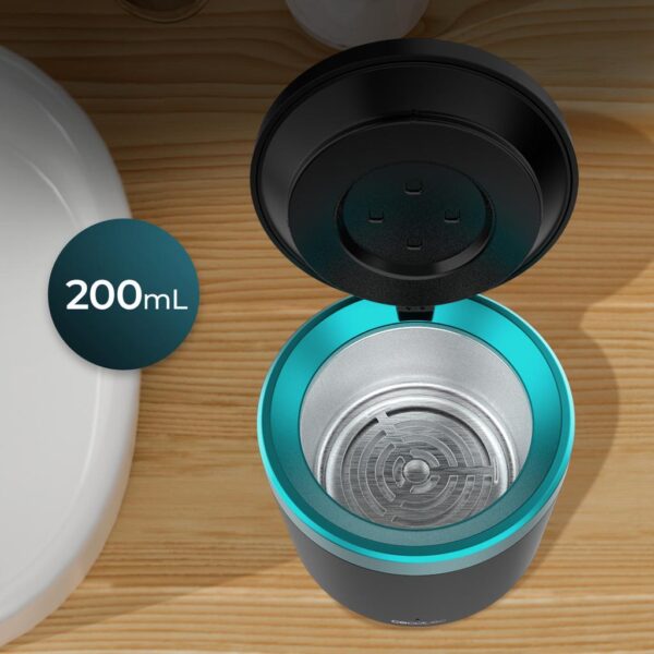 Imagen 6 Limpiador ultrasónico ToothCare Easy Clean de Cecotec para ortodoncias y prótesis. Tecnología de 45 kHz para una desinfección profunda y segura en minutos.