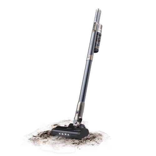 Imagen 2 Aspirador vertical Cecotec Scoba 2100 Station con base de autovaciado, motor Digital Brushless de 210 W, 20 kPa y 40 minutos de autonomía para una limpieza total.