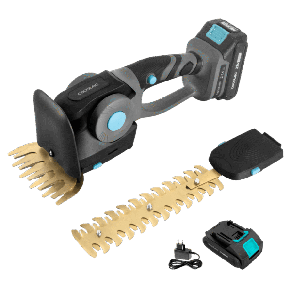 Amoladora angular a batería RadialPower 2120 Freemove de CECOTEC de 21V con maletín de transporte y 8 discos de 125mm