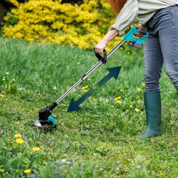 A01_EU01_102264-Imagen-7 Imagen 7 Desbrozadora multifunción 4 en 1 FastCut 3000 Freemove de Cecotec. Batería 21V, 650W de potencia, cabezal orientable y tubo telescópico. Incluye accesorios.
