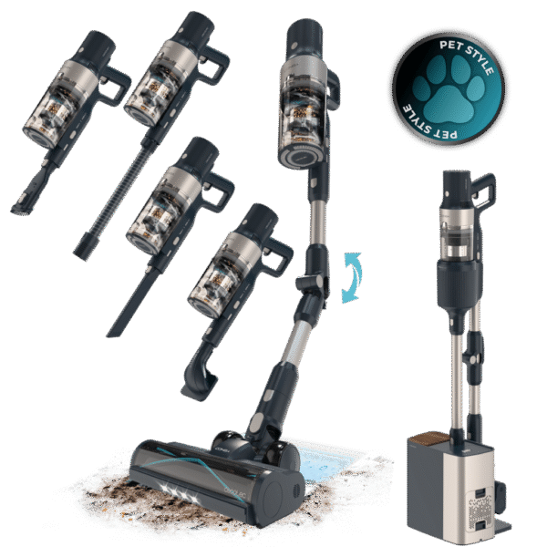 Robot limpiacristales Conga Windroid 1490 TwerkingSpray Connected con sistema de pulverización y mopa vibratoria