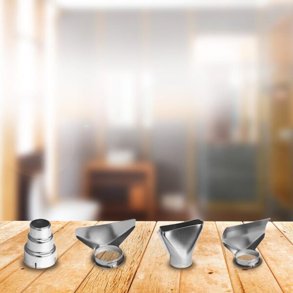 Imagen 4 Pistola de calor Cecotec Hell Gun 3500 con 2000W, temperatura regulable y calentamiento ultrarrápido. Incluye 4 boquillas para decapado, soldadura y secado.