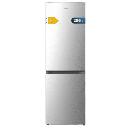 Frigorífico combi retro rojo Cecotec Bolero CoolMarket Combi Origin 294 Red E con sistema Total No Frost