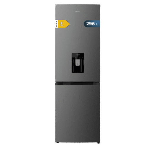 Frigorífico combi retro rojo Cecotec Bolero CoolMarket Combi Origin 294 Red E con sistema Total No Frost