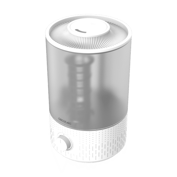 Imagen 2 Humidificador ultrasónico BreezeCare 2500 Light de Cecotec con 2,5 L de capacidad y 250 ml/h de vaporización. Mejora el confort y la humedad en el hogar.