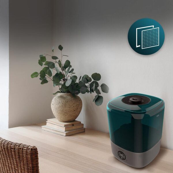 A01_EU01_103808-Imagen-7 Imagen 7 Humidificador ultrasónico BreezeCare 2900 Smart con 4,5L de capacidad y 300 ml/h de vapor. Control Wi-Fi y función plasma para un ambiente puro y saludable.