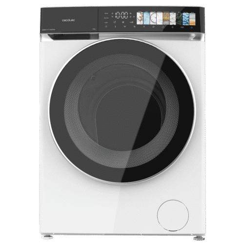 Imagen 2 Lavadora CECOTEC Bolero DressCode 8970 Direct Drive de 8 kg. Motor silencioso, clase A, 1400 rpm, 11 programas, función vapor SteamMax y pantalla FullColor.